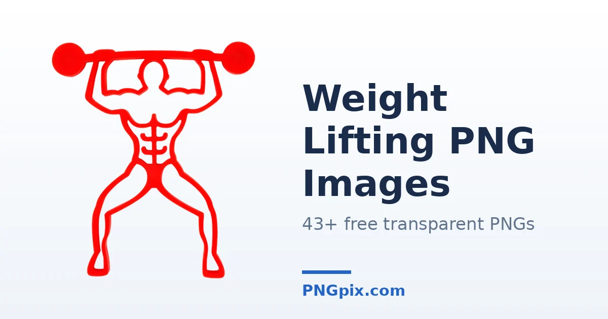 Weight Lifting PNG images