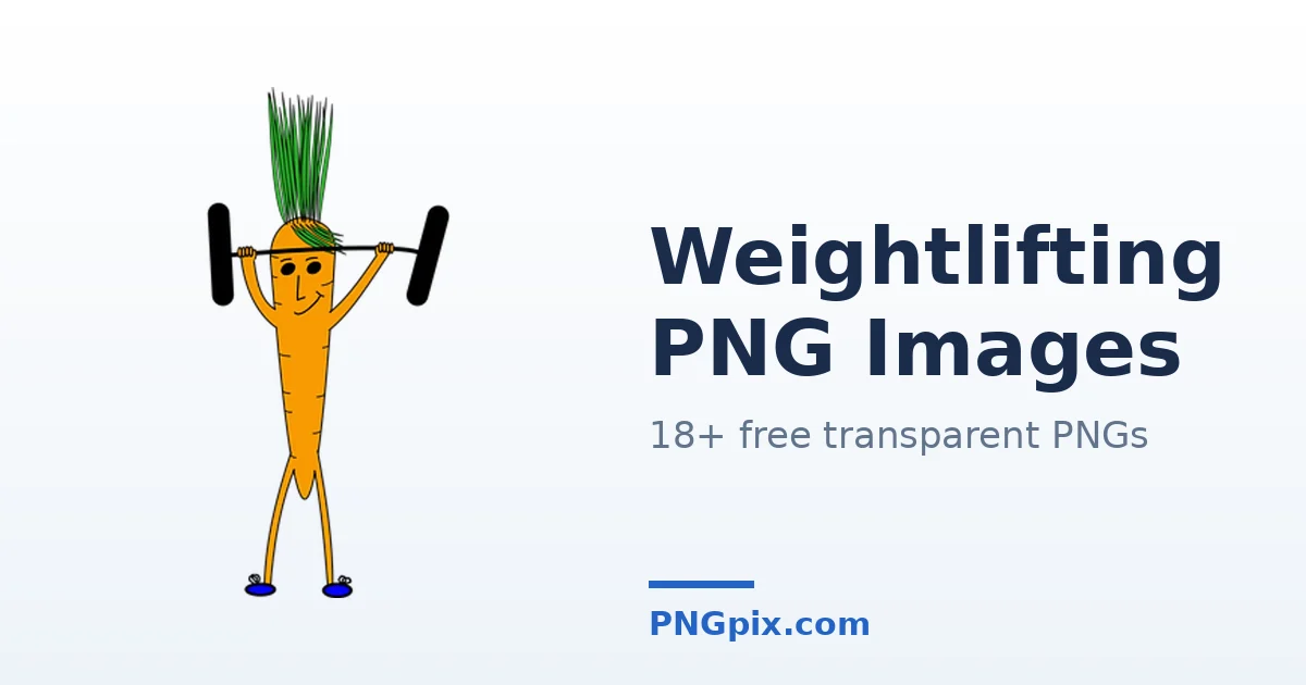 Weightlifting PNG images