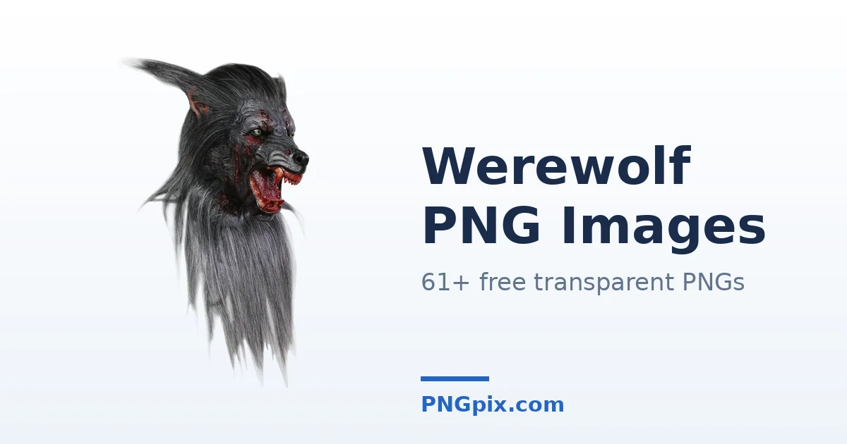 Werewolf PNG images