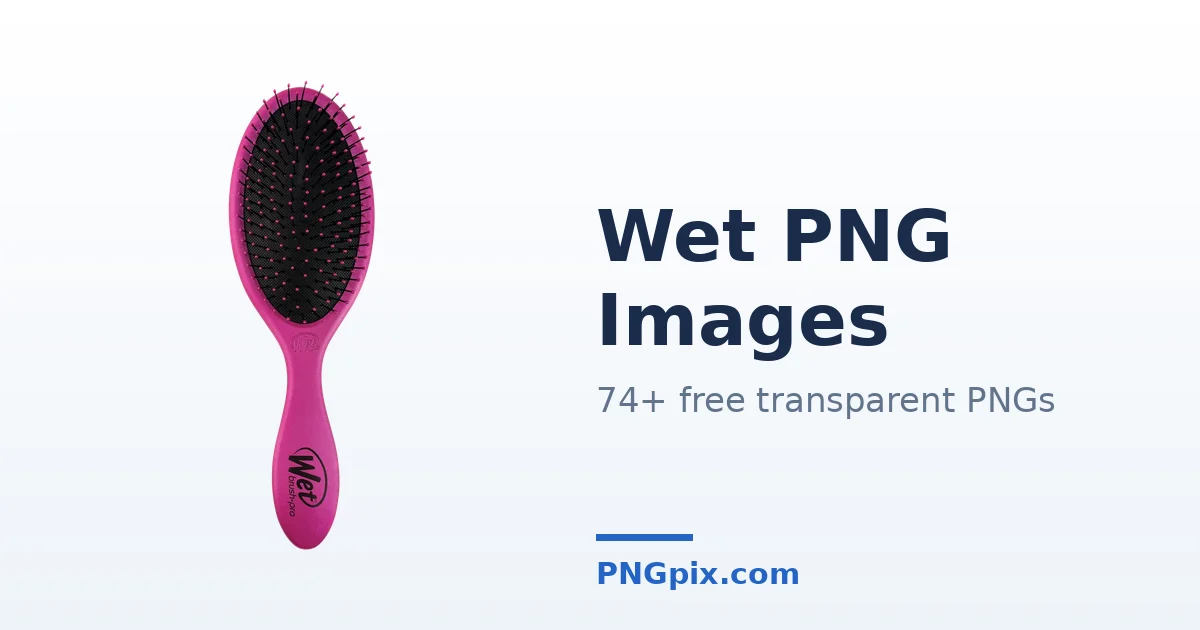 Wet PNG images