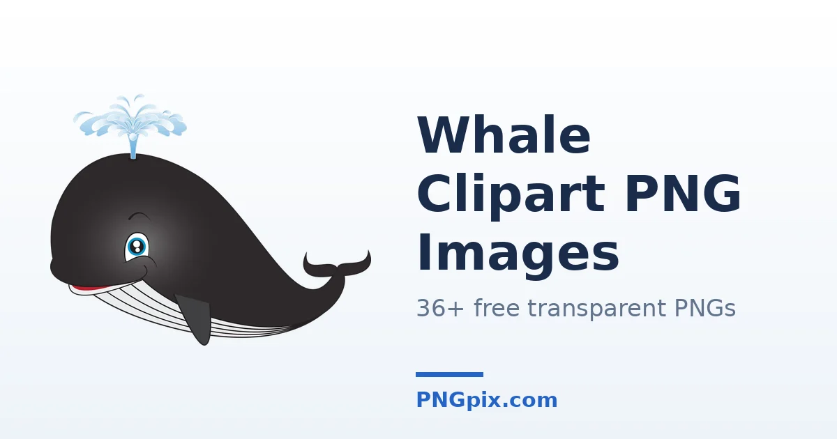 Whale Clipart PNG images