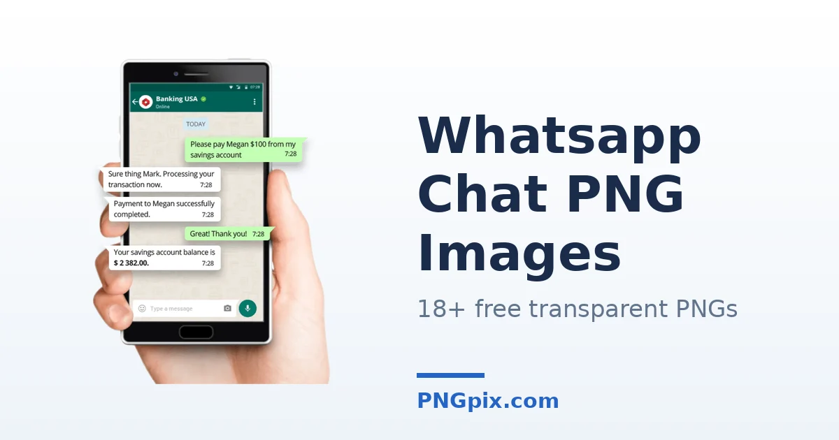 Whatsapp Chat PNG images