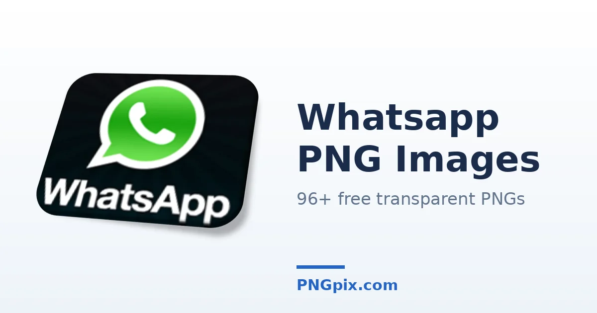 Whatsapp PNG images