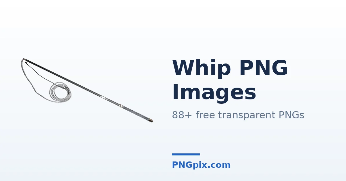 Whip PNG images