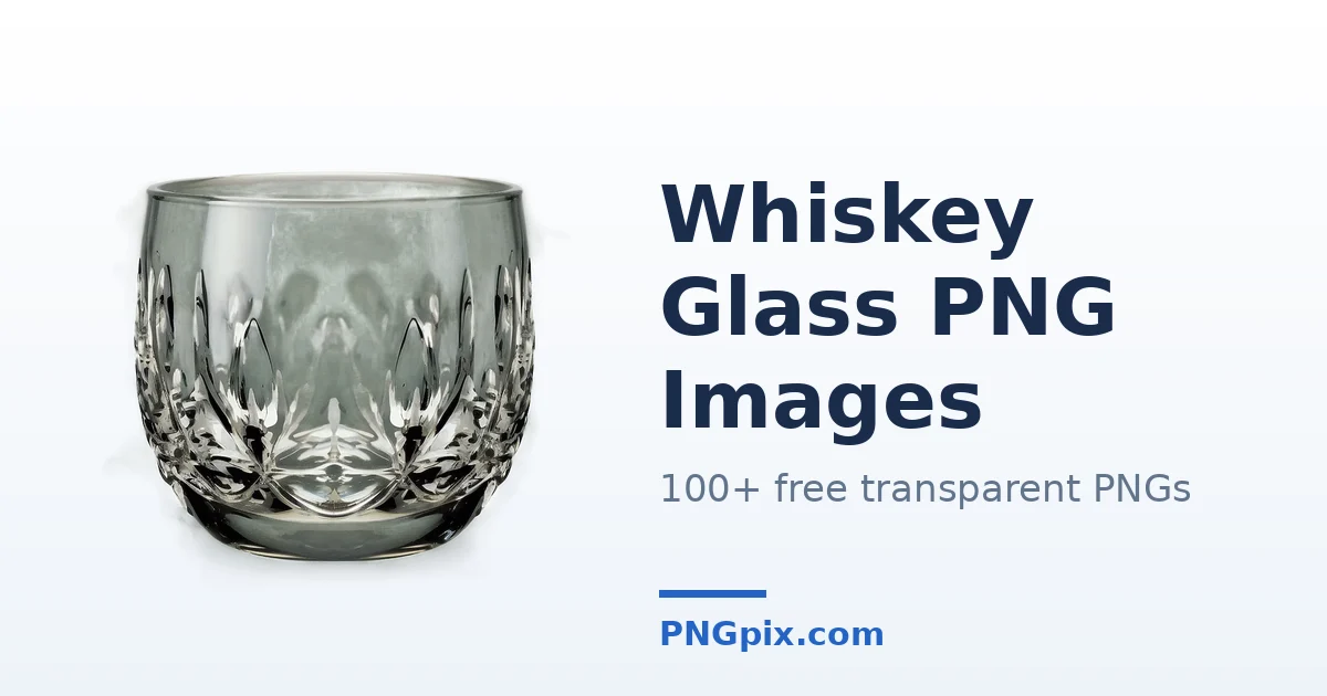 Whiskey Glass PNG images