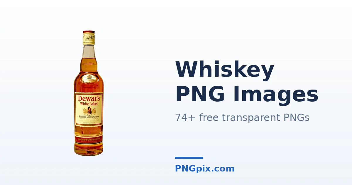 Whiskey PNG images