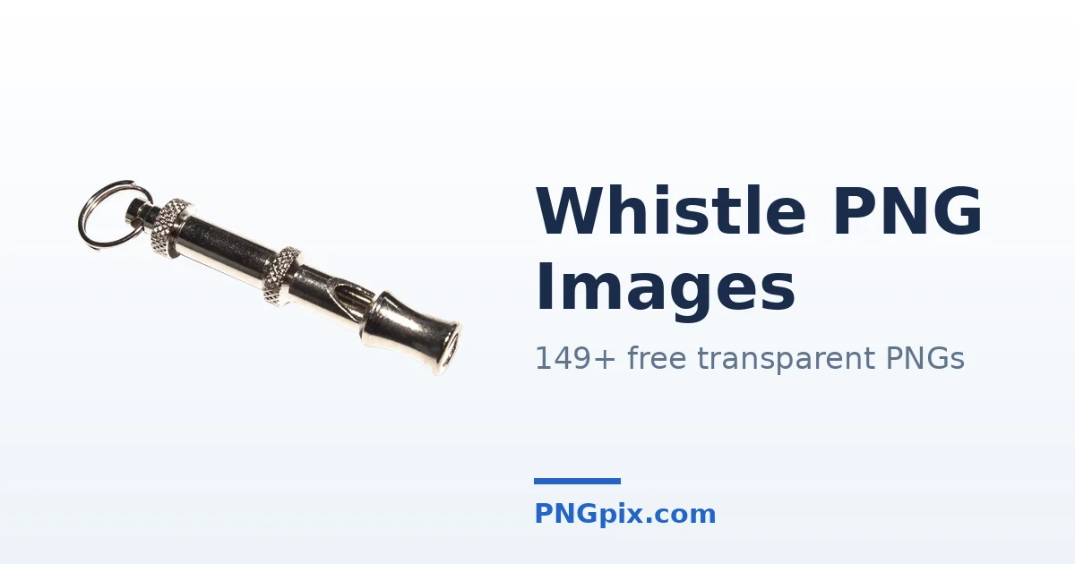 Whistle PNG images