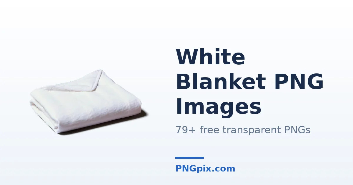 White Blanket PNG images