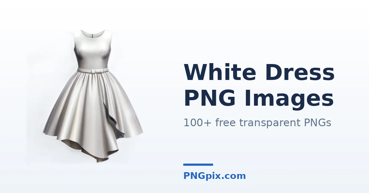 White Dress PNG images