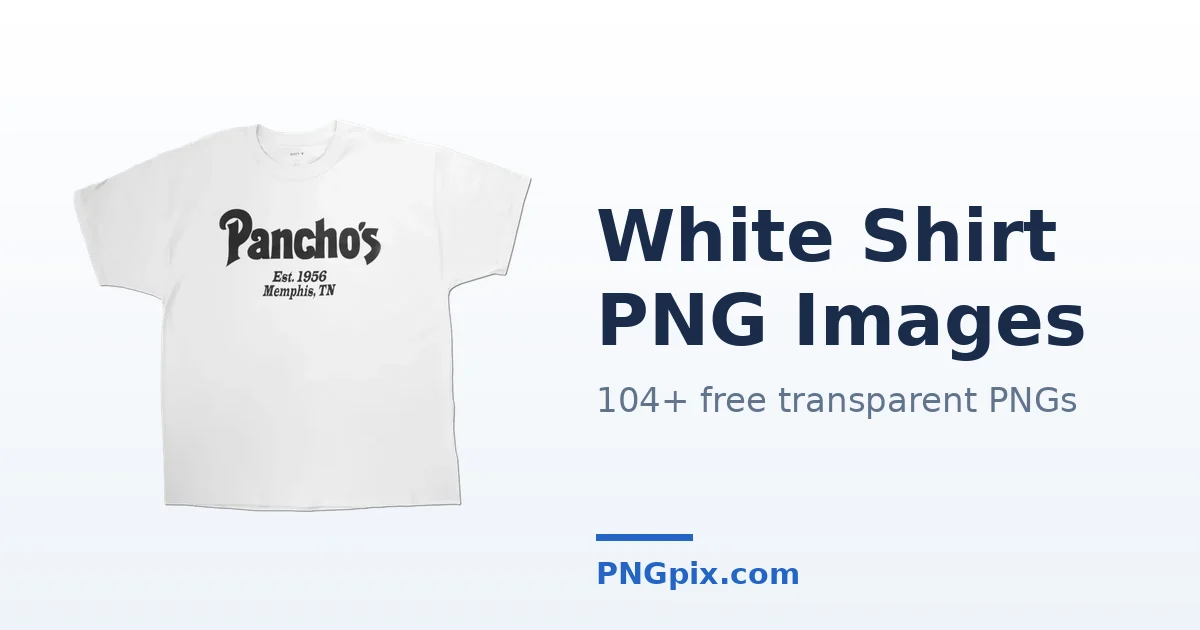 White Shirt PNG images
