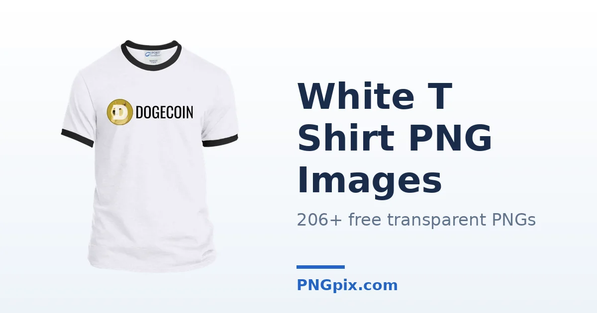 White T Shirt PNG images