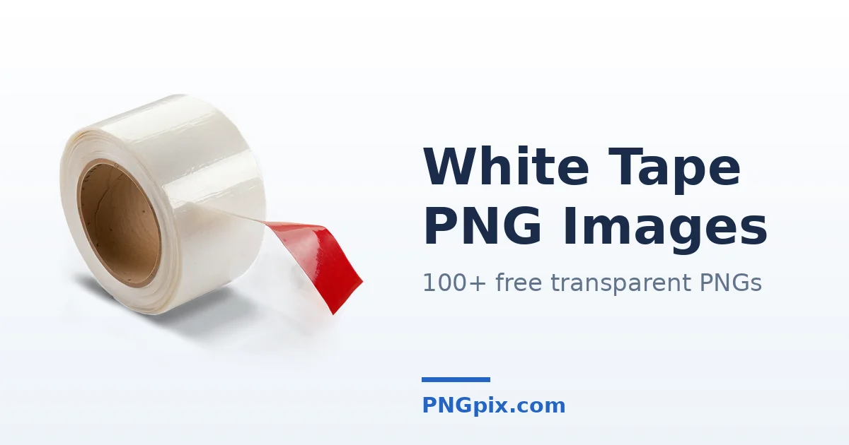 White Tape PNG images