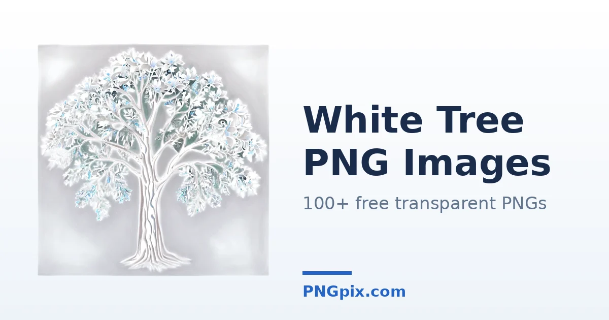 White Tree PNG images
