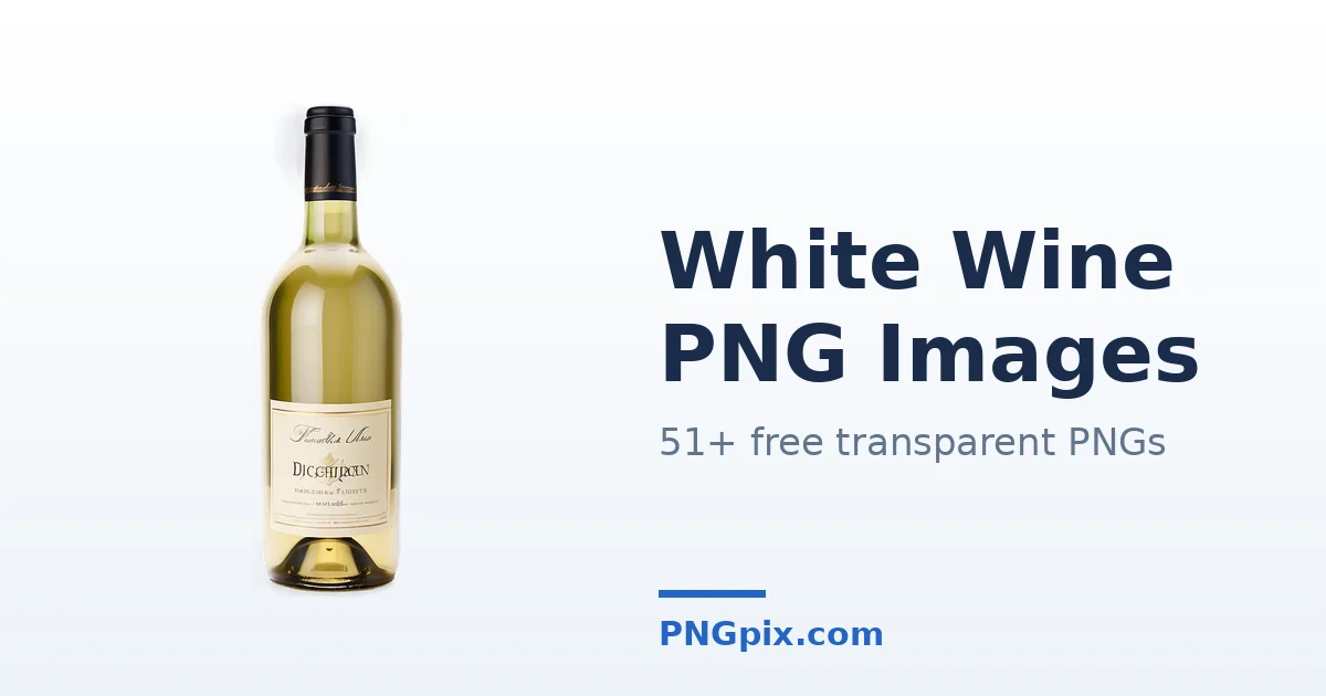White Wine PNG images