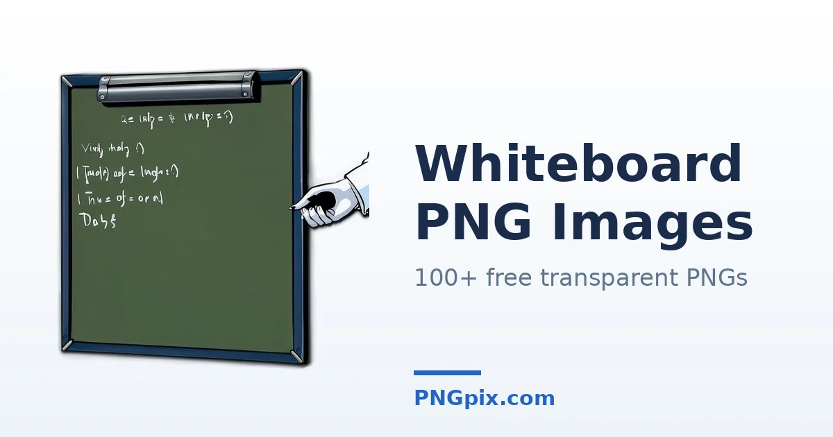 Whiteboard PNG images