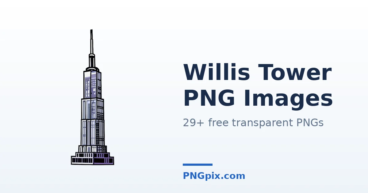 Willis Tower PNG images