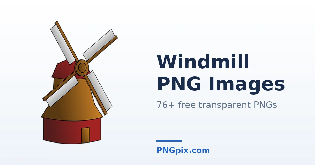 Windmill PNG images