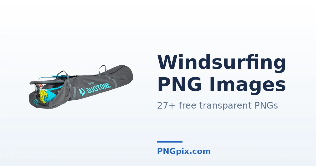 Windsurfing PNG images