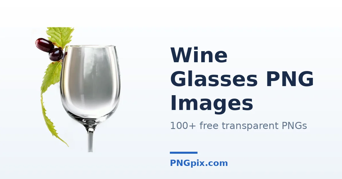 Wine Glasses PNG images