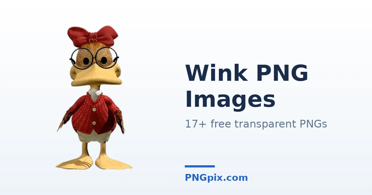 Wink PNG images
