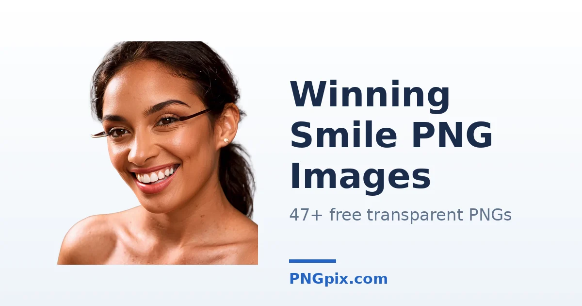 Winning Smile PNG images