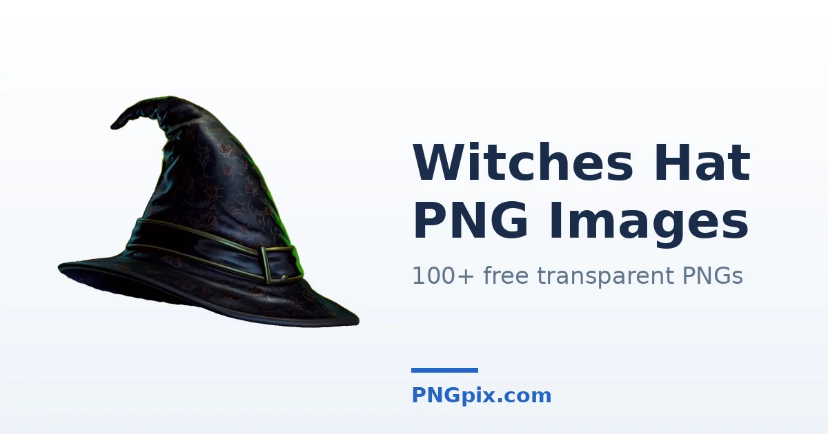 Witches Hat PNG images