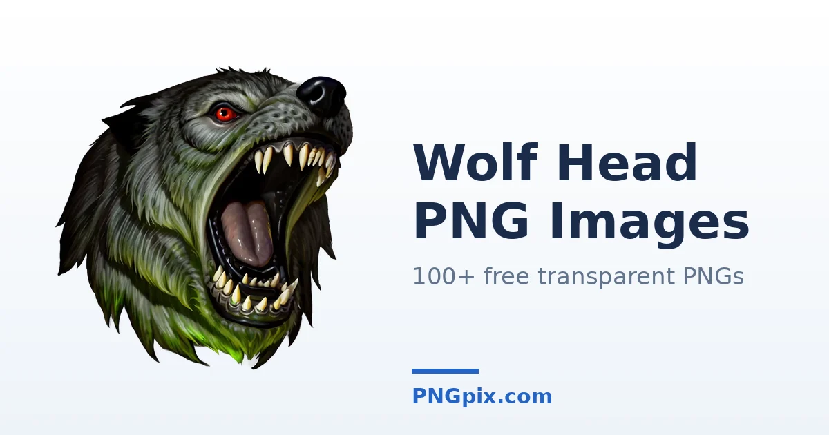 Wolf Head PNG images