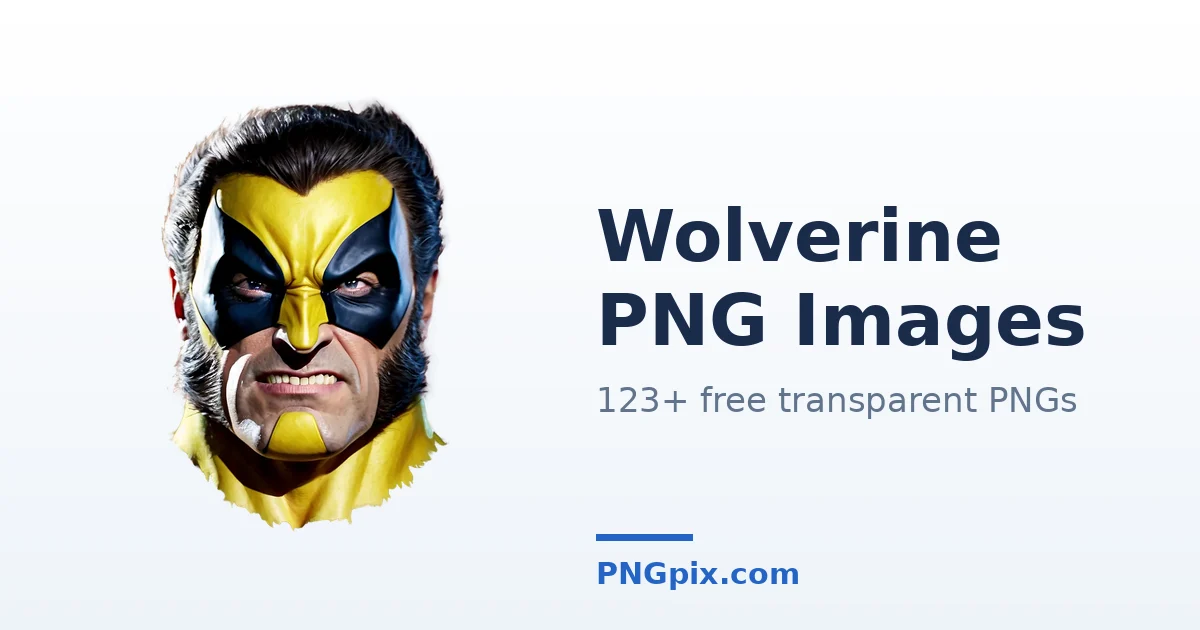 Wolverine PNG images