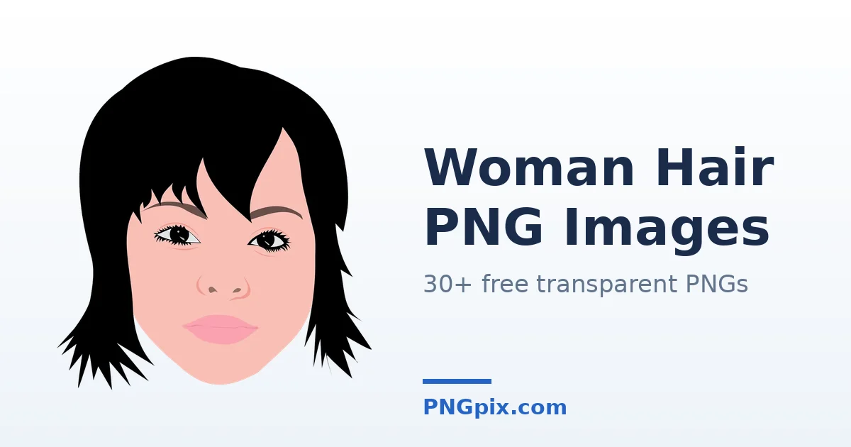 Woman Hair PNG images