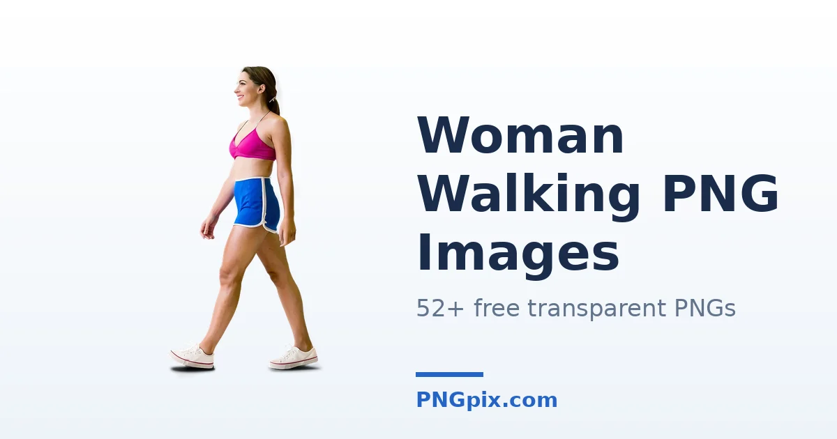 Woman Walking PNG images