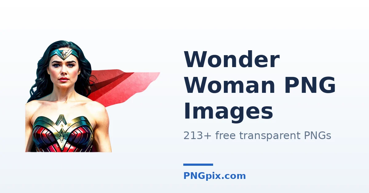 Wonder Woman PNG images