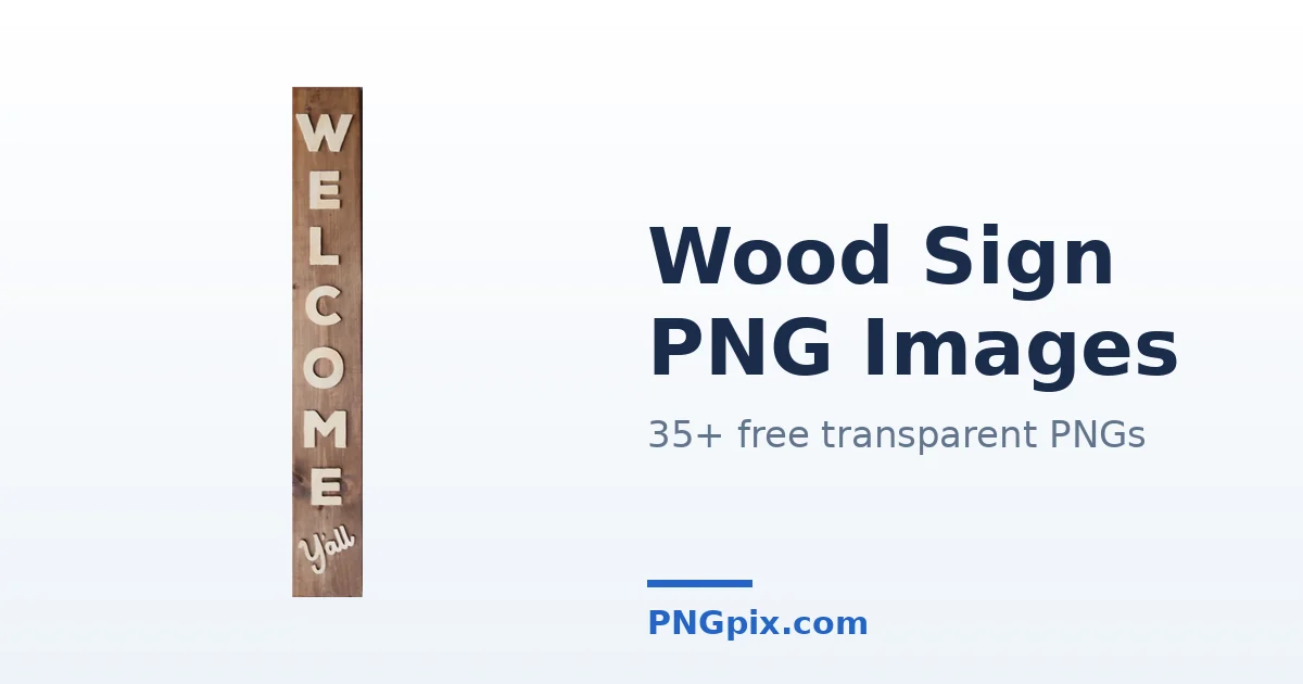 Wood Sign PNG images