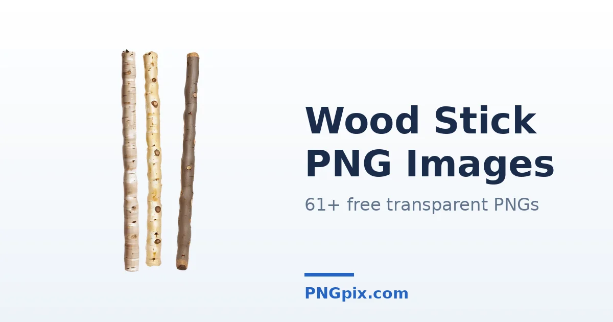 Wood Stick PNG images