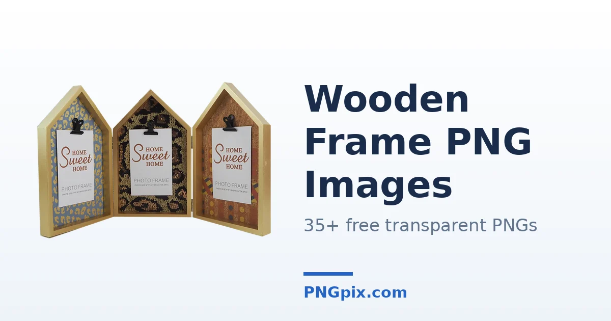 Wooden Frame PNG images