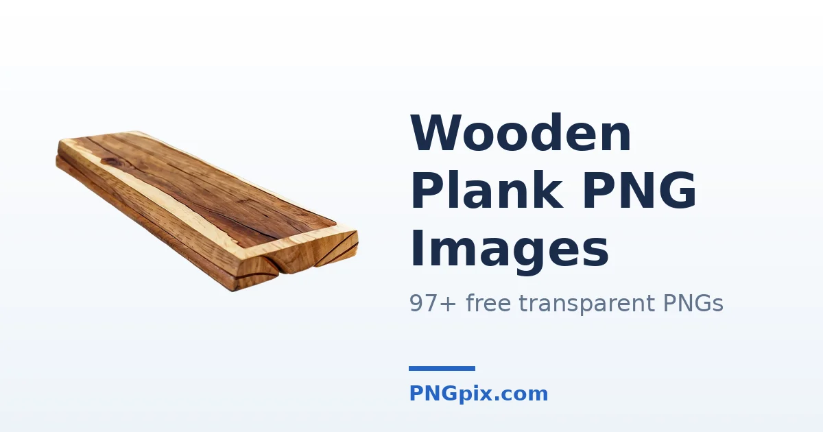 Wooden Plank PNG images