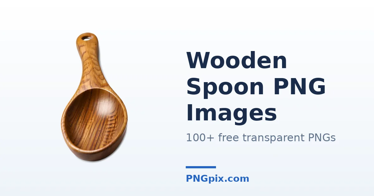 Wooden Spoon PNG images
