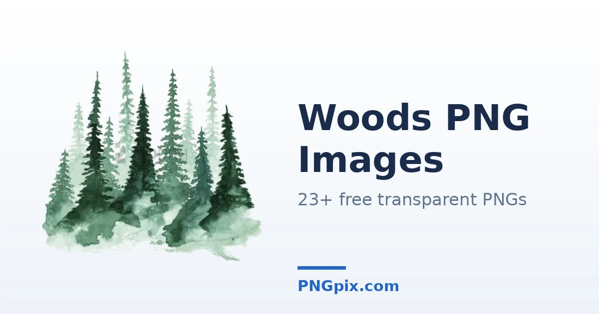 Woods PNG images