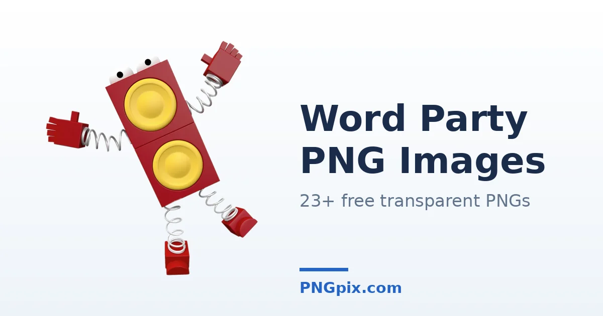 Word Party PNG images