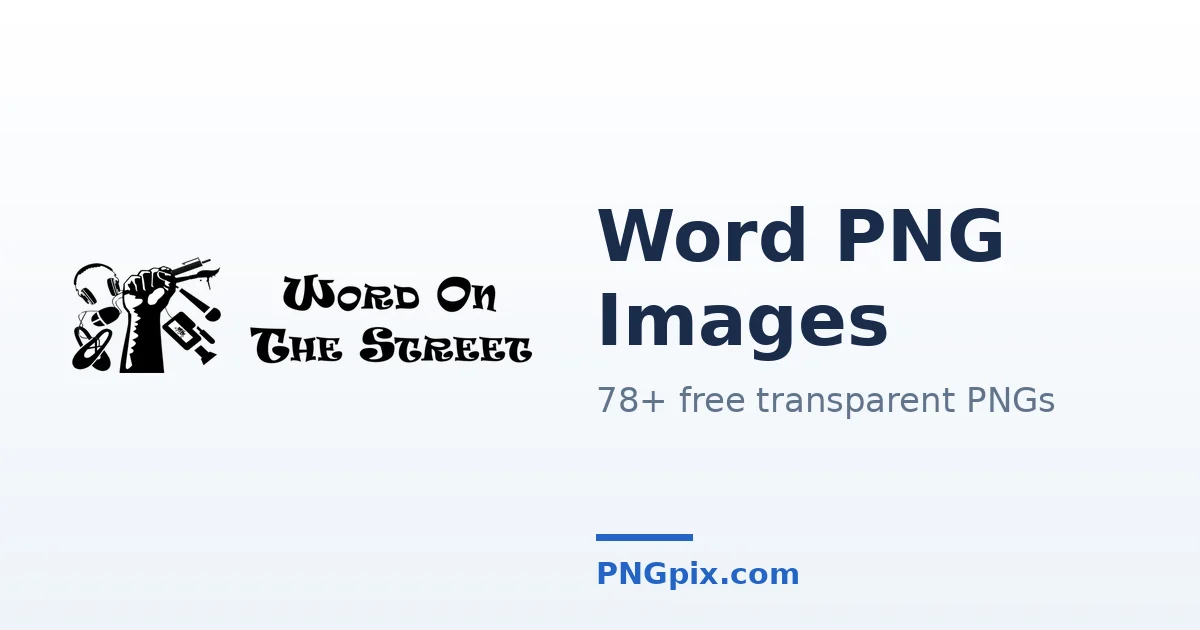 Word PNG images
