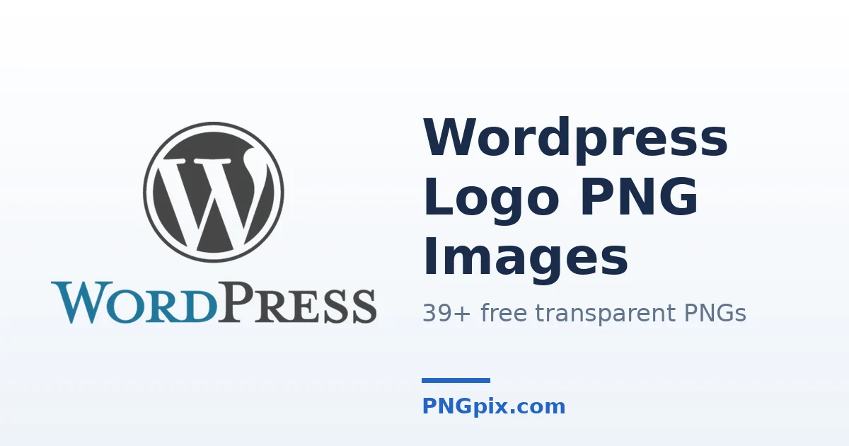 Wordpress Logo PNG images