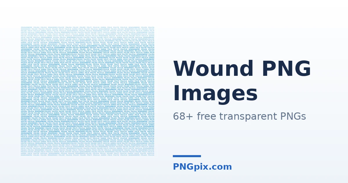 Wound PNG images