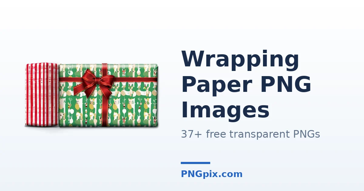 Wrapping Paper PNG images