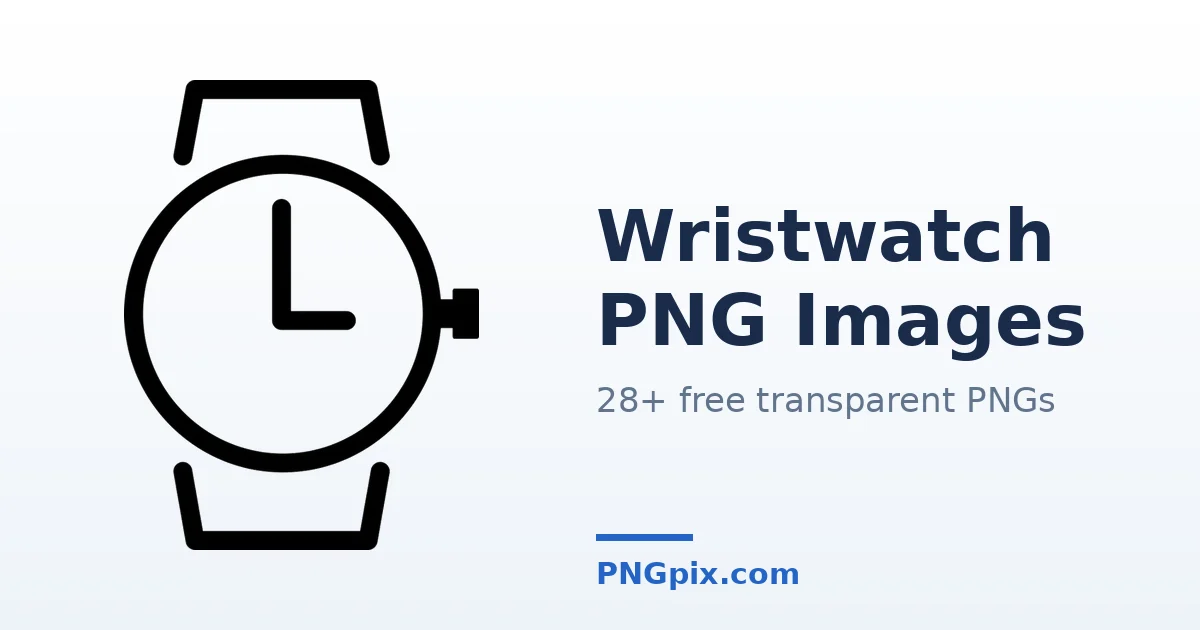 Wristwatch PNG images
