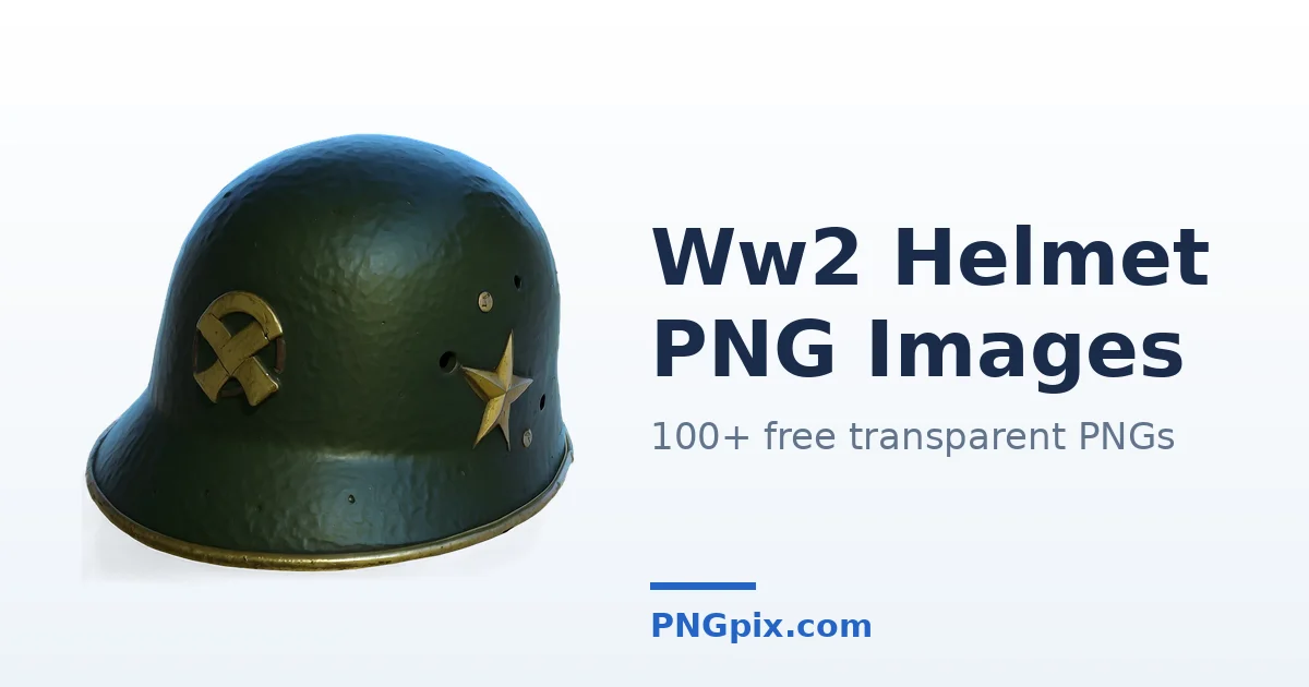 Ww2 Helmet PNG images