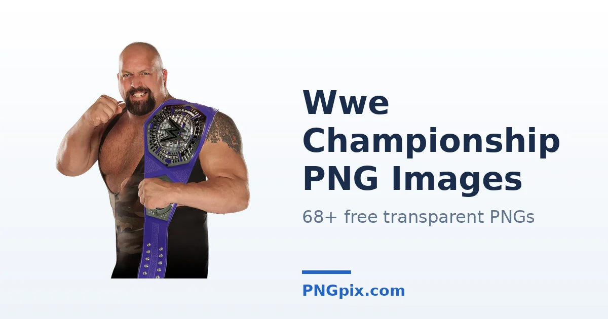 Wwe Championship PNG images