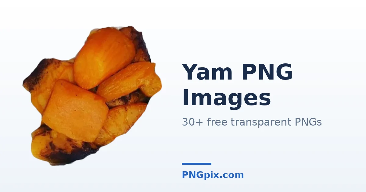 Yam PNG images