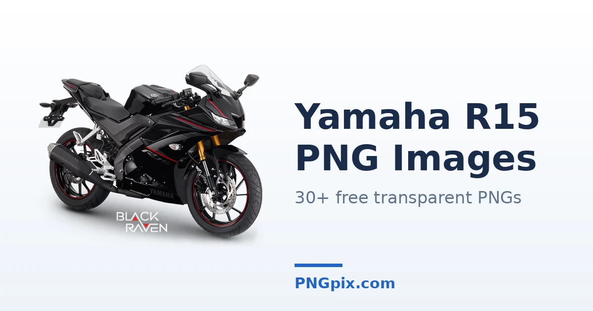 Yamaha R15 PNG images