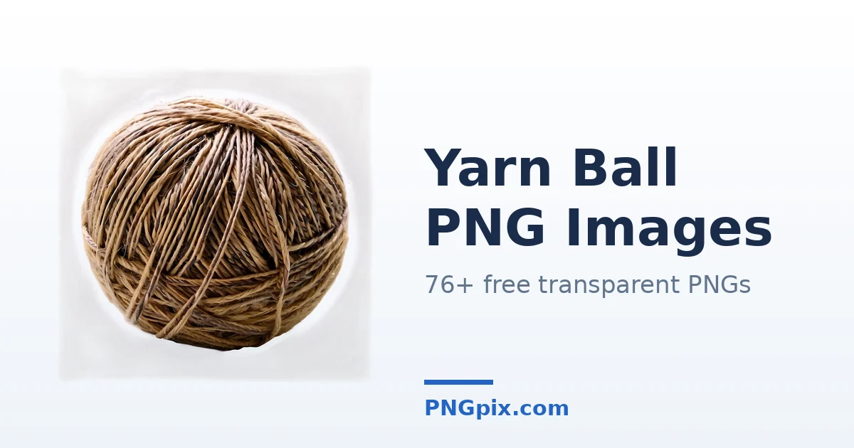 Yarn Ball PNG images