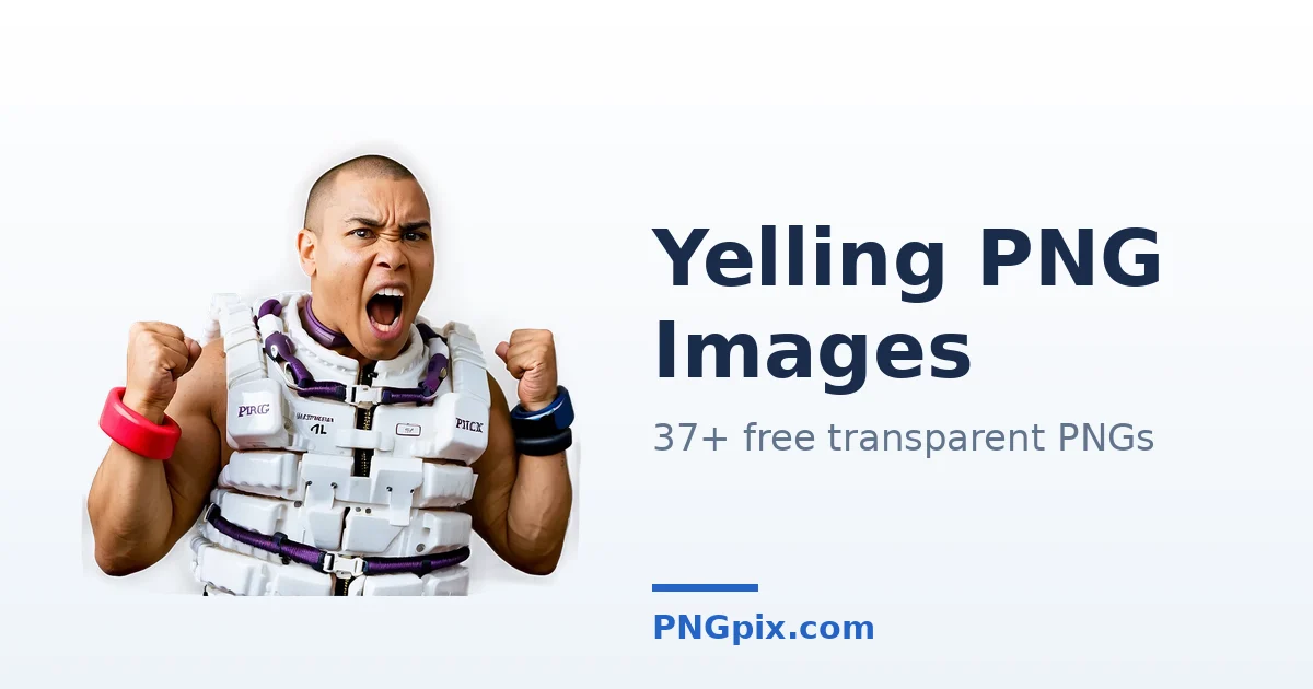 Yelling PNG images