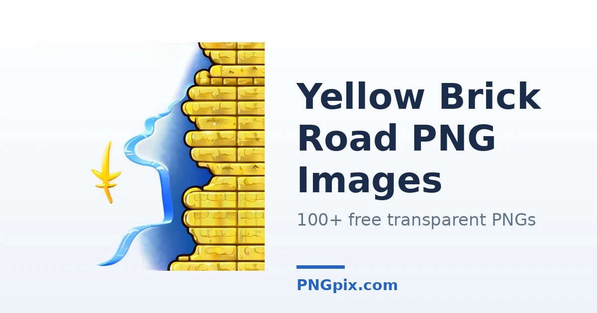 Yellow Brick Road PNG images